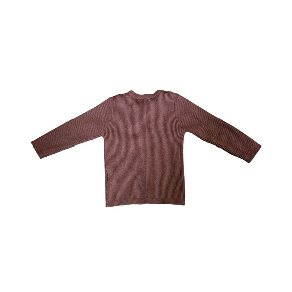 Brown knit Jacquard Sweater and Bloomer Outfit - Picture 5 of 8